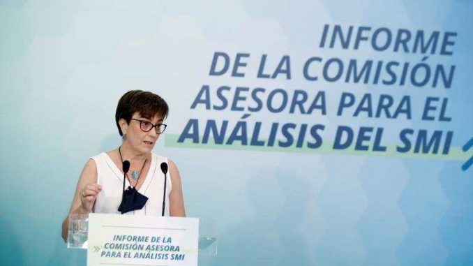 La presidenta de la Comisión Asesora para el Análisis del SMI, Inmaculada Cebrián López