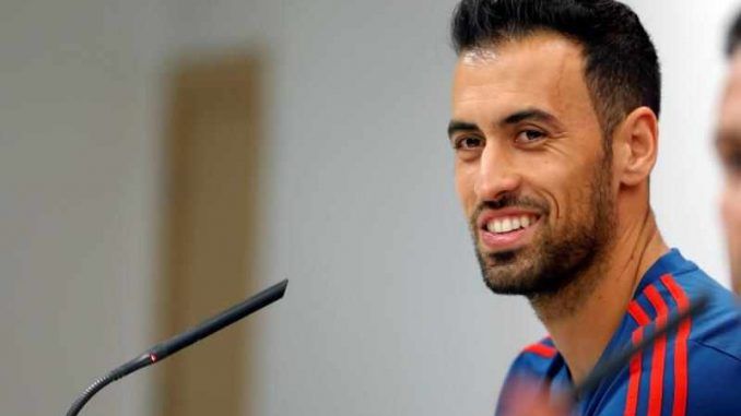 El jugador de la selección española, Sergio Busquets. EFE / Alberto Morante