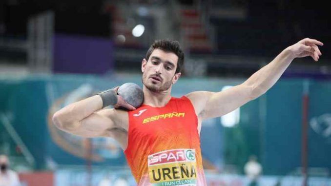 El atleta Jorge Ureña