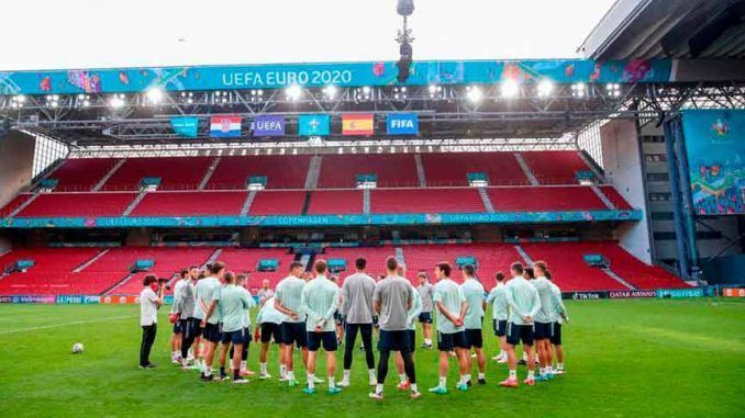 La Selección española se prepara para el encuentro de octavos frente a Croacia