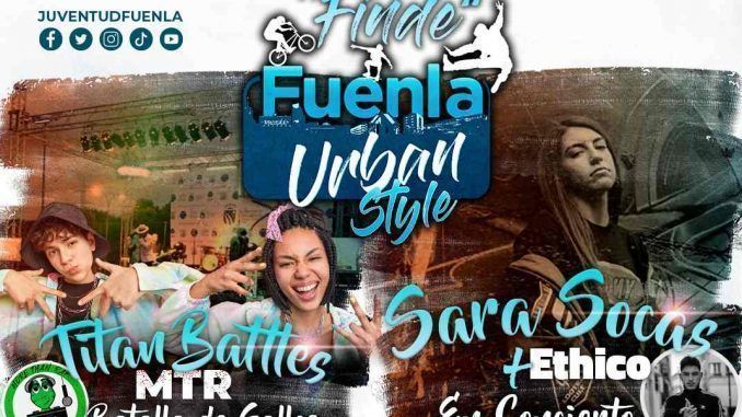 Cartel promocional de Urban Style en Fuenlabrada