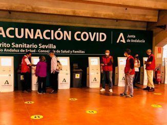 Andalucía avanza en la vacunación de los mayores de 40 años