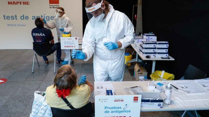 La Comunidad de Madrid pone en marcha un nuevo punto de test de antígenos gratuitos