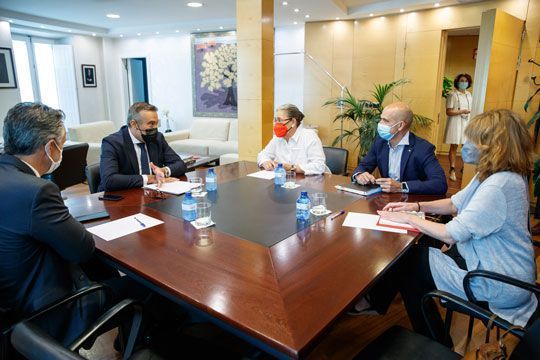 Reunión entre la Comunidad de Madrid y Cruz Roja