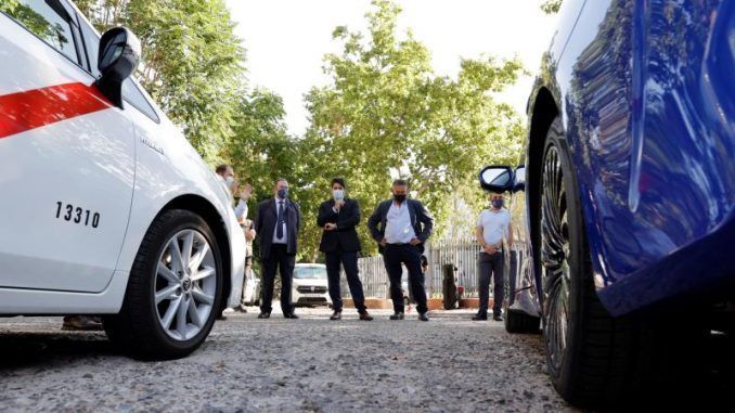 Los primeros taxis de hidrógeno verde circularán en Madrid en menos de un año