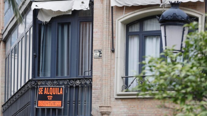 Alquiler de viviendas en Sevilla. EFE/Archivo