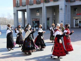 Danzas típicas durante la festividad de Las Águedas 2022