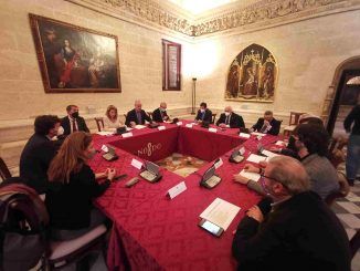 Reunión alcalde de Sevilla y Ministra de Transportes del Gobierno de España