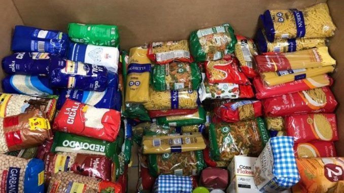 La recogida solidaria tuvo el nombre de ‘Operación 2 kilos para Ucrania’.