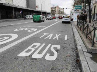 El Ayuntamiento de Madrid incrementa los kilómetros de carriles bus en ocho distritos