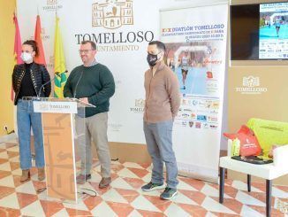 Presentación en Tomelloso del duatlón