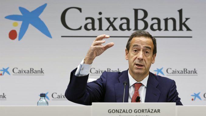 El consejero delegado de CaixaBank, Gonzalo Gortázar, en una imagen de archivo. EFE/ Biel Aliño
