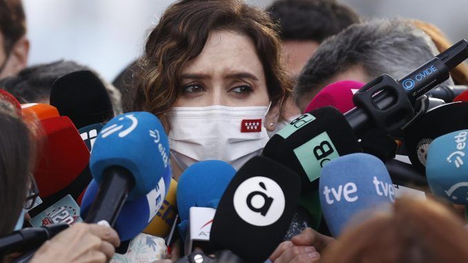 La presidenta de la Comunidad de Madrid, Isabel Díaz Ayuso, en una imagen de archivo. EFE/Javier Lizón
