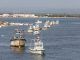 Barcas en la zona de Isla Canela, en Ayamonte (Huelva).EFE/Archivo