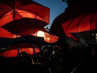 Imagen de archivo de una concentración del colectivo de trabajadoras sexuales en la Puerta del Sol de Madrid. EFE/Rodrigo Jiménez