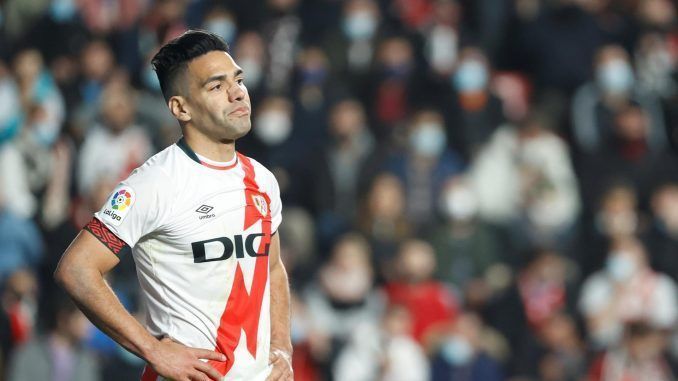 El delantero colombiano del Rayo Vallecano Radamel Falcao, en una imagen de archivo.- EFE / Mariscal
