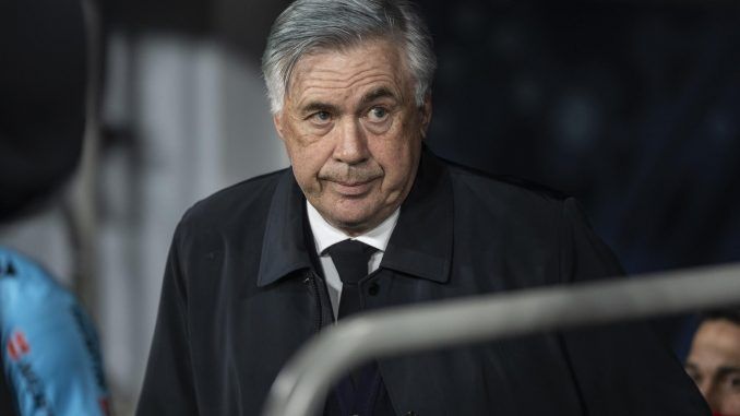 El entrenador del Real Madrid Carlo Ancelotti en una imagen de archivo. EFE/Rodrigo Jiménez
