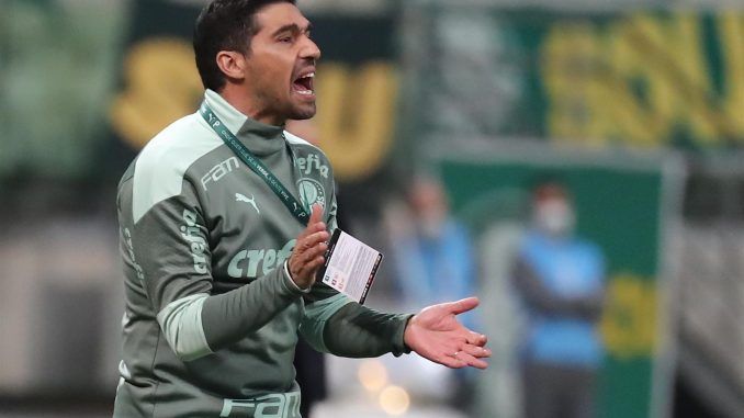 Fotografía de archivo del entrenador Abel Ferreira de Palmeiras. EFE/ Sebastiao Moreira /POOL
