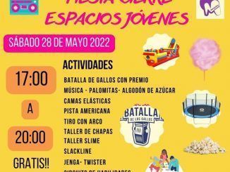 El próximo sábado 28 de junio finaliza la temporada del programa de Espacios Jóvenes.