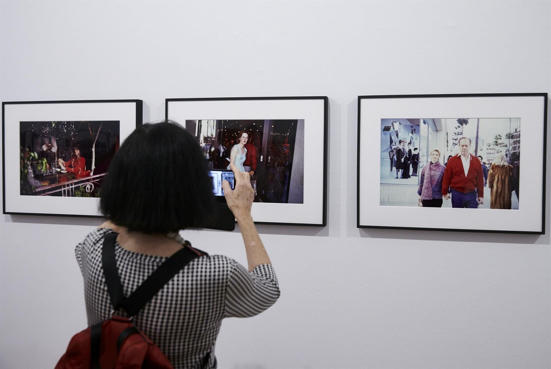 Inauguración de la exposición fotográfica colectiva "Scuplting Reality" que ha tenido lugar este martes en la Casa de América, en el marco de PhotoEspaña 2022. EFE/Luca Piergiovanni
