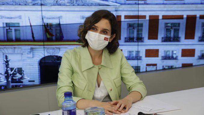 Imagen de archivo de la presidenta de la Comunidad de Madrid, Isabel Díaz Ayuso. EFE/ Zipi
