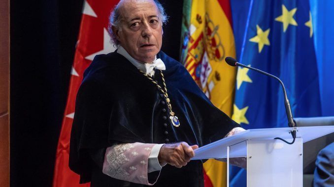 Imagen de archivo del presidente de Conferencia de Rectores Universitarios de España (CRUE) y rector de la Universidad Carlos III de Madrid, Juan Romo. EFE/Rodrigo Jiménez..
