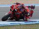 El piloto italiano Francsco Bagnaia (Ducati Lenovo Team) durante el Gran Premio de España de Motociclismo de MotoGP. EFE/Jose Manuel Vidal