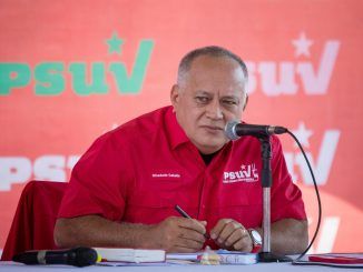Diosdado Cabello, primer vicepresidente del PSUV, en una fotografía de archivo. EFE/ Rayner Peña R.