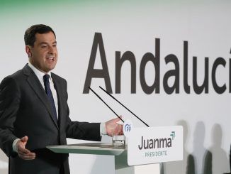 Imagen de archivo del presidente andaluz, Juan Manuel Moreno Bonilla. EFE/ José Manuel Vidal