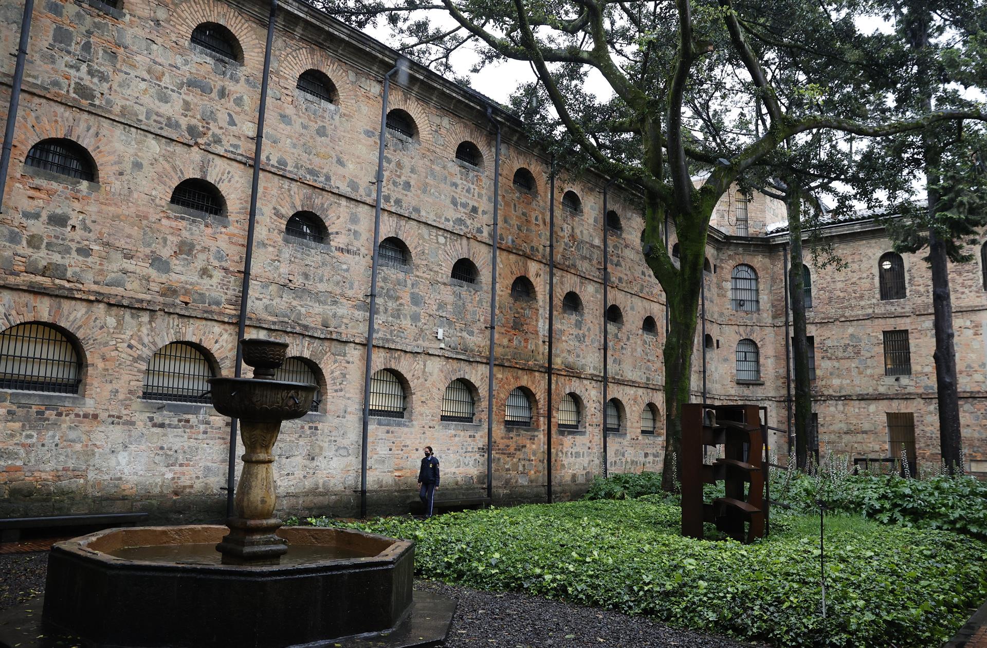 Fotografía de las instalaciones del Museo Nacional, en la edificación que antiguamente albergaba a la Penitenciaría Central de Cundinamarca, el 26 de abril de 2022, en Bogotá (Colombia). EFE/ Mauricio Dueñas Castañeda
