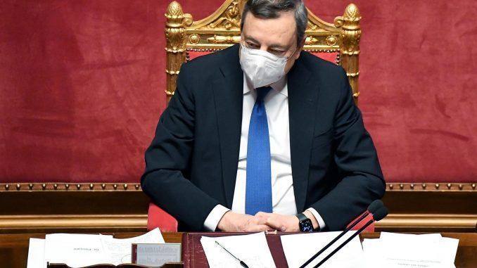 Imagen de archivo del primer ministro italiano, Mario Draghi. EFE/EPA/ETTORE FERRARI
