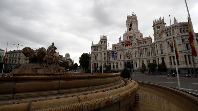 Fachada del Ayuntamiento de Madrid. EFE/ Mariscal/Archivo
