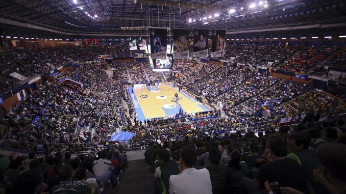 Vista general del Palacio de Deportes José María Martín Carpena de Málaga. EFE/Carlos Díaz/ARCHIVO
