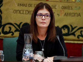 La alcaldesa de Móstoles, Noelia Posse, en una imagen de archivo. EFE/David Fernández
