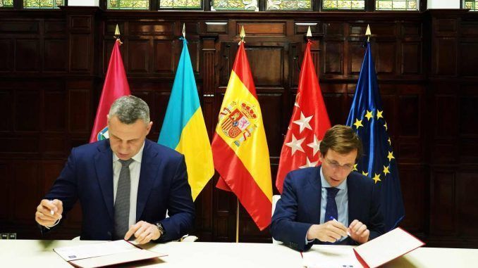 Madrid y Kiev se hermanan para cooperar y compartir soluciones