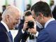 Imagen de archivo del presidente de Estados Unidos, Joe Biden (I) junto al presidente del Gobierno de España, Pedro Sánchez (D), durante la cumbre del G20 celebrada en Roma el pasado 30 de octubre de 2021. EFE/EPA/Riccardo Antimiani