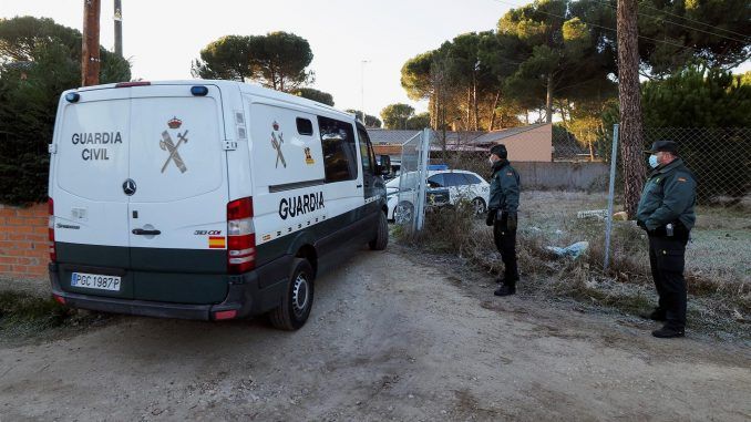 Furgón de la Guardia Civil. EFE/R. García/ARCHIVO
