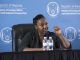 La portavoz del Ejecutivo ruandés, Yolande Makolo. EFE/EPA/EUGENE UWIMANA