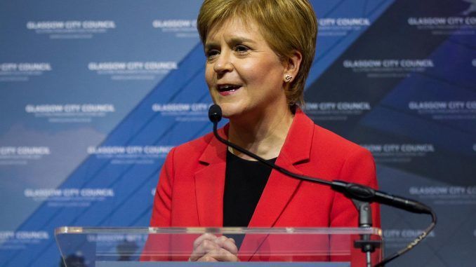 Imagen de archivo de la ministra principal de Escocia, Nicola Sturgeon. EFE/EPA/ROBERT PERRY
