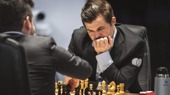 El ruso Ian Nepomniachtchi, subcampeón mundial y uno de los ocho participantes en el Torneo de Candidatos que empieza el viernes 17 de junio en Madrid. EFE/FIDE/Niki Riga
