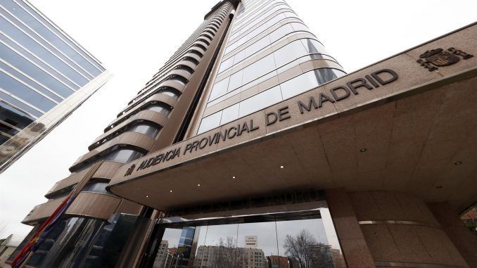 Fachada de la Audiencia Provincial de Madrid , en una fotografía de archivo. EFE/Javier Lizón
