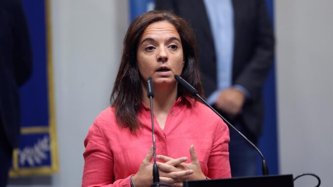 La alcaldesa de Getafe, Sara Hernández en una imagen de archivo. EFE/Rodrigo Jiménez