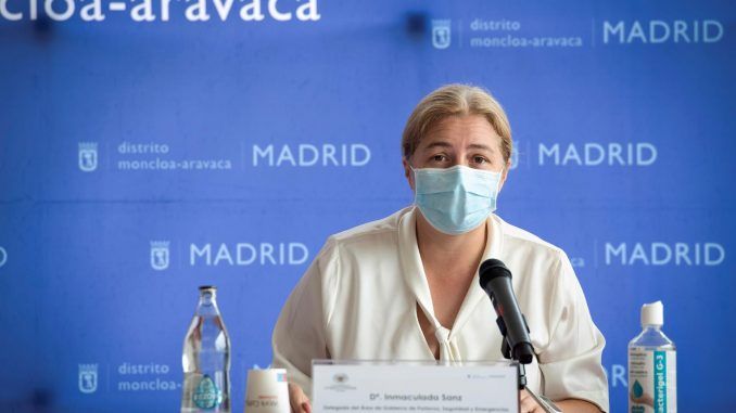 La portavoz municipal y delegada de Seguridad y Emergencias, Inmaculada Sanz, en una fotografía de archivo. EFE/Luca Piergiovanni
