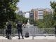 Circulación en el Paseo de la Castellana de Madrid este martes. EFE/Javier Lizón