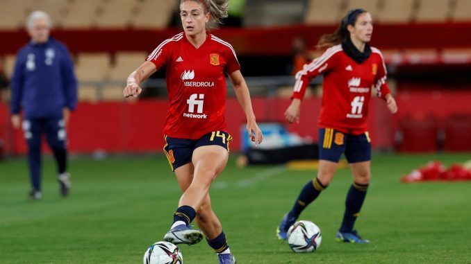 La jugadora de la selección española, Alexia Putellas, en una foto de archivo. EFE/Julio Muñoz.
