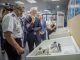 El ministro de Interior, Fernando Grande-Marlaska, durante su visita en Ermua (Bizkaia) a la exposición sobre la labor que las fuerzas de seguridad han desempeñado en la lucha contra ETA. EFE/Javier Zorrilla