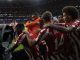 Los jugadores del Atlético de Madrid celebran el segundo gol del equipo ante el FC Oporto, durante el partido correspondiente al grupo B de la Liga de Campeones de la UEFA que Atlético de Madrid y FC Oporto disputan en el estadio Cívitas Metropolitano de Madrid. EFE/Rodrigo Jimenez