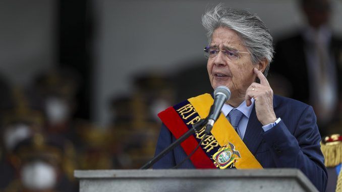 El presidente de Ecuador Guillermo Lasso, en una fotografía de archivo. EFE/José Jácome
