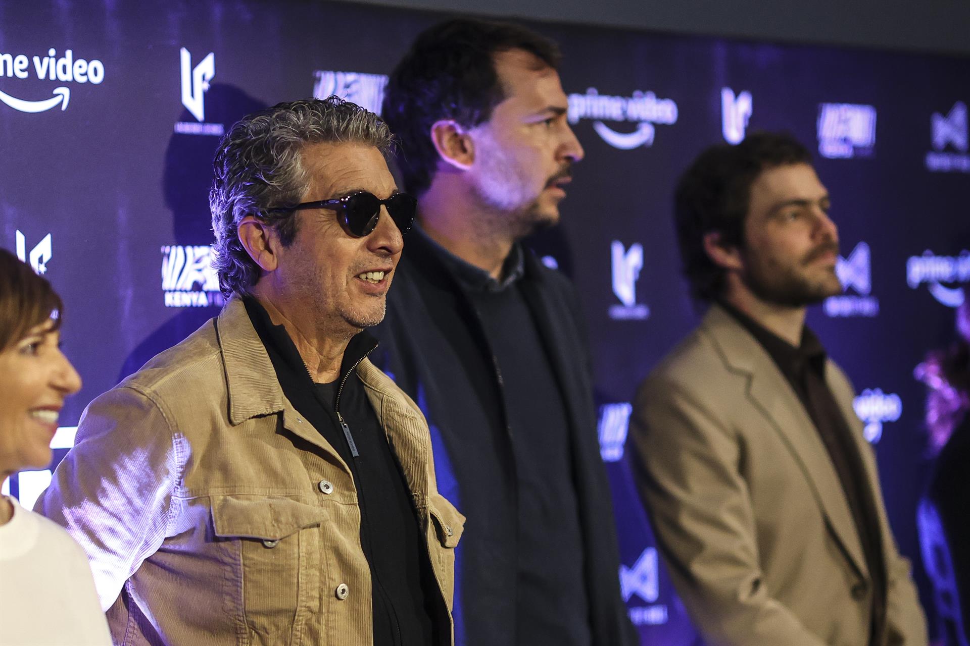El actor Ricardo Darín (i) participa durante una rueda de prensa en la presentación de la película "Argentina 1985" hoy en Buenos Aires (Argentina). EFE/Juan Ignacio Roncoroni

