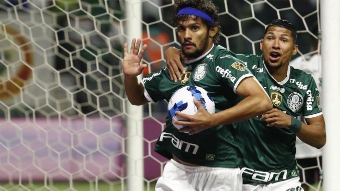 Fotografía de archivo de jugadoores de Palmeiras. EFE/Sebastiao Moreira
